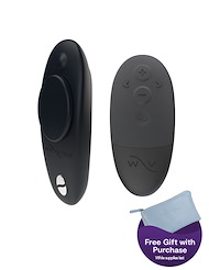 Front view of WE-VIBE MOXIE + PANTY VIBRATOR
