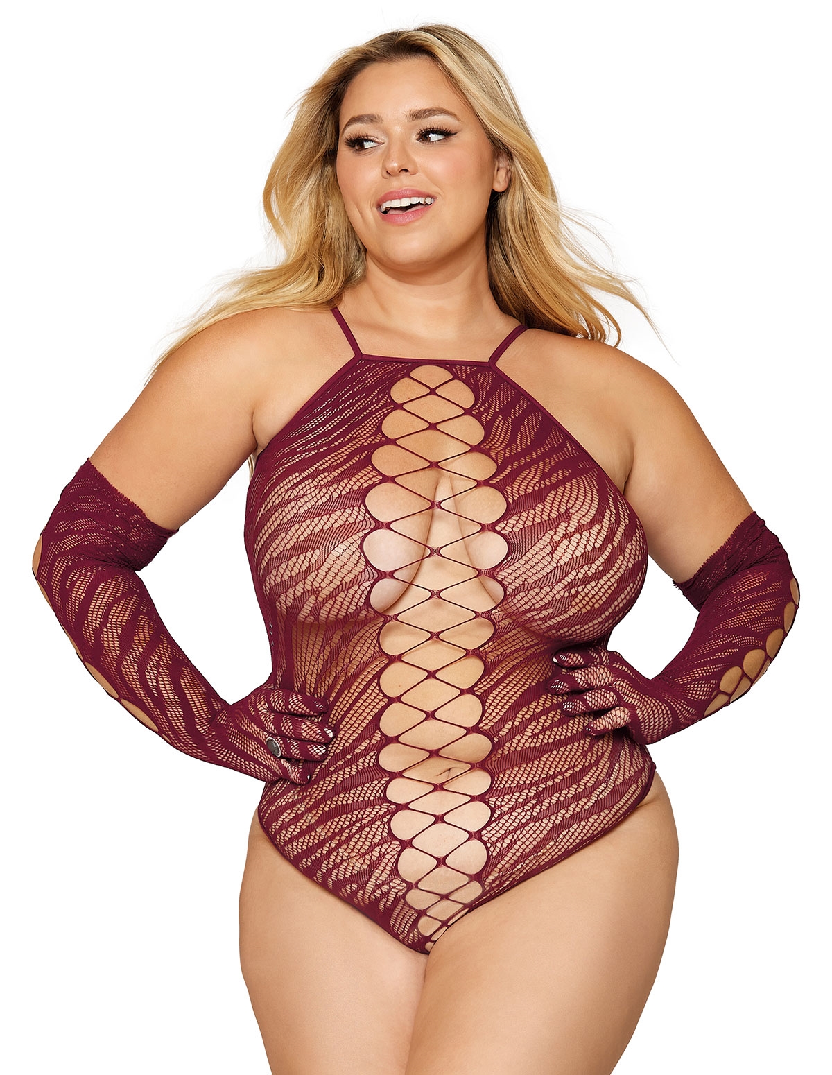 alternate image for ZEBRA CRISS CROSS TEDDY WITH GLOVES