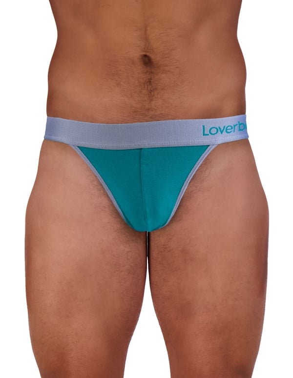 Loverboy Thong - Teal default view Color: TL