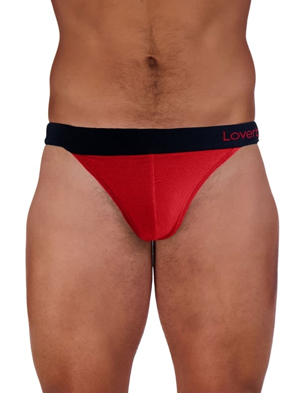 Loverboy Thong - Red default view Color: RD