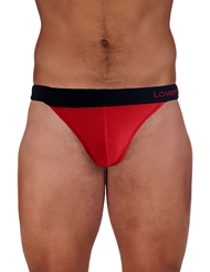 Additional  view of product LOVERBOY THONG - RED with color code RD