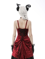 Alternate back view of GOTHIC NOBLE QUEEN DRESS