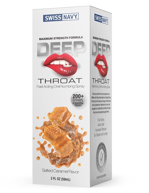 Deep Throat Oral Numbing Spray - Salted Caramel ALT1 view Color: NC