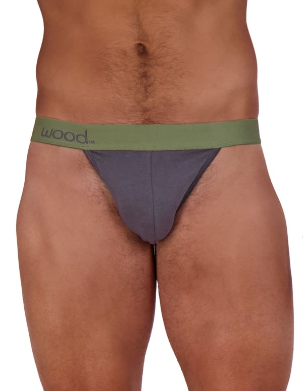 Wood Thong - Iron default view Color: GY