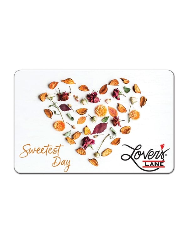 E-Gift Card  Sweetest Floral Heart