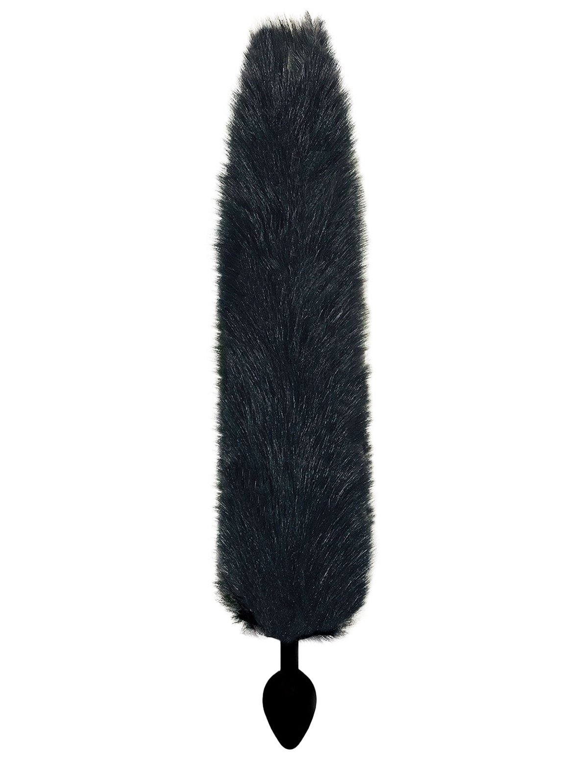 alternate image for FOXY - BLACK SILICONE TAIL