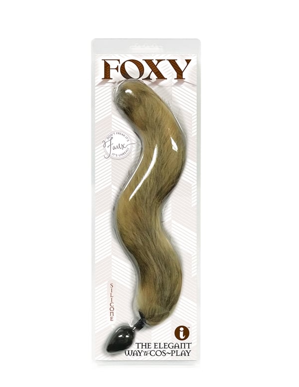 Foxy - Gold Silicone Tail default view Color: ANM