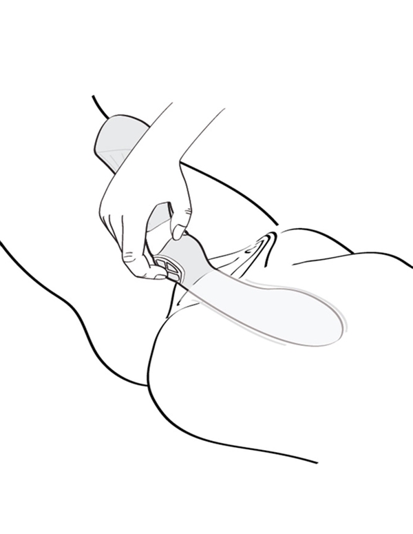 ZOA INTIMATE MASSAGE WAND ALT7 view Color: BK