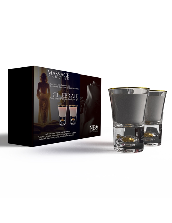 Neo Sensual Duo Massage Candles ALT4 view Color: NC