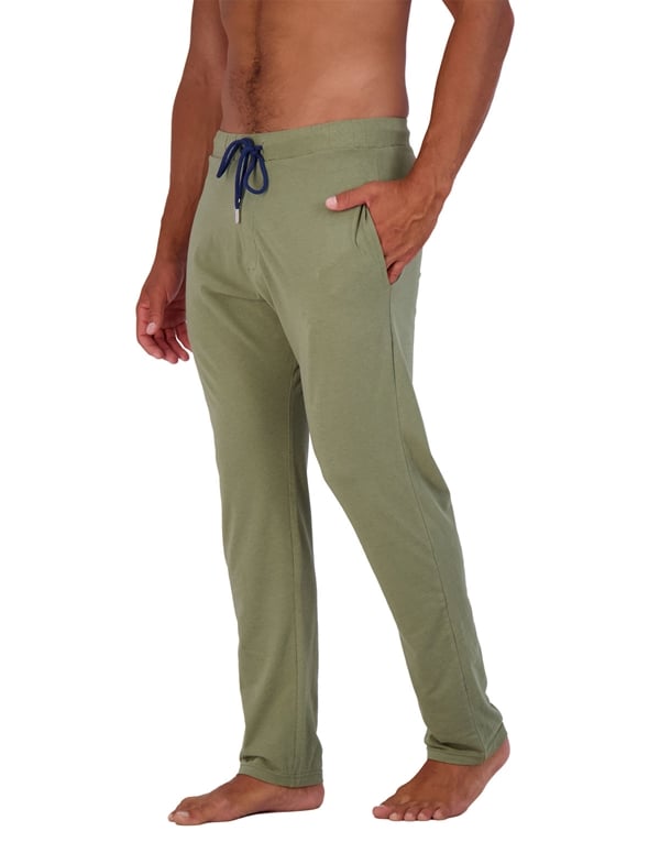 Wood Olive Tailored Lounge Pant ALT1 view Color: OL