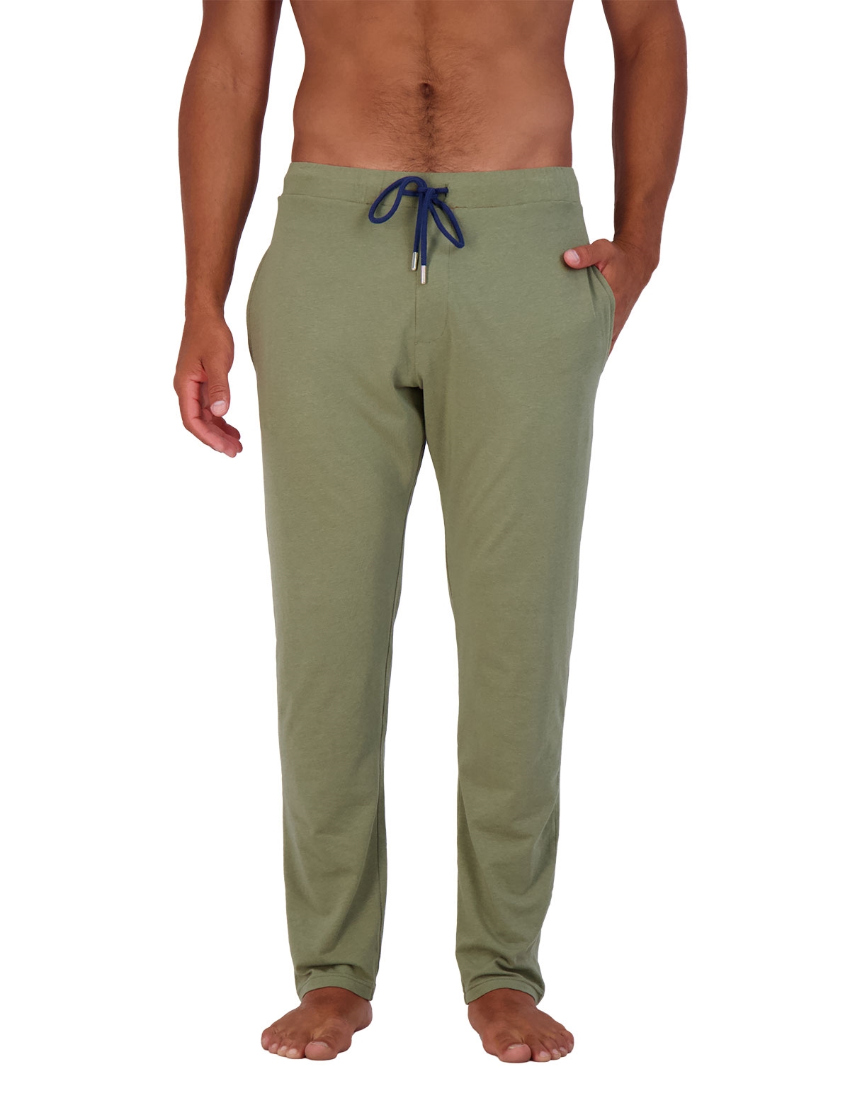 alternate image for Wood Olive Tailored Lounge Pant