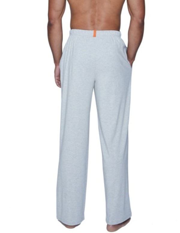 Wood Heather Grey Drawstring Lounge Pant ALT1 view Color: GY