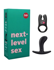 Additional  view of product FUN FACTORY NEXT LEVEL SEX (NOS & BOOTIE) with color code BK