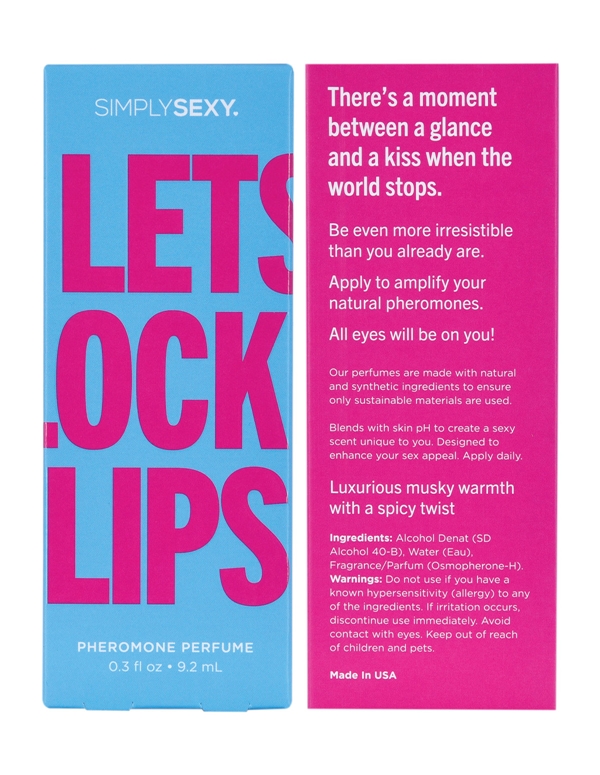Simply Sexy - Let's Lock Lips Pheromone Perfume ALT2 view Color: NC