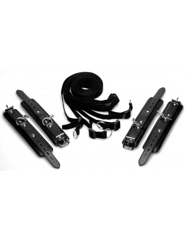 STRICT DELUXE BED RESTRAINT KIT ALT1 view Color: BK