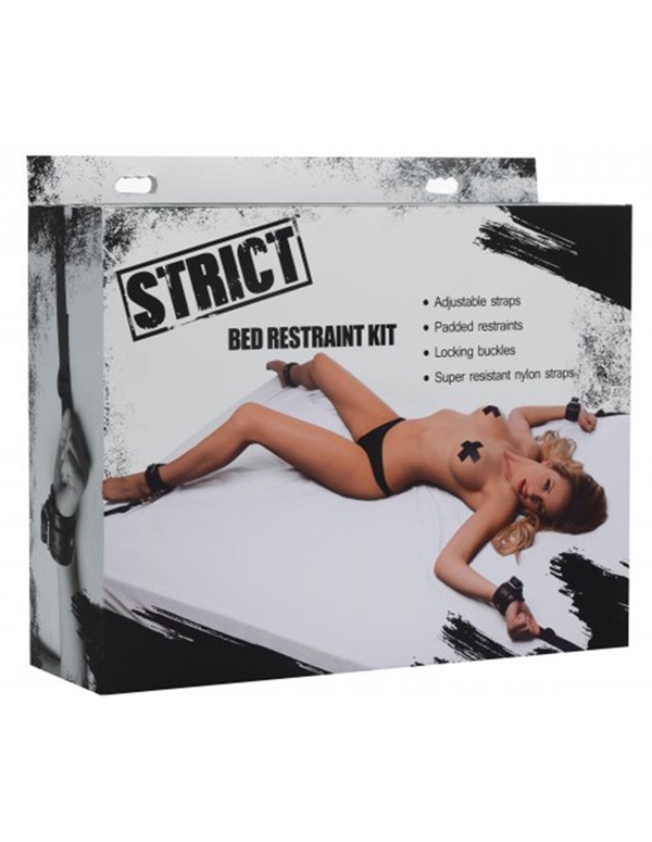 STRICT DELUXE BED RESTRAINT KIT ALT2 view Color: BK