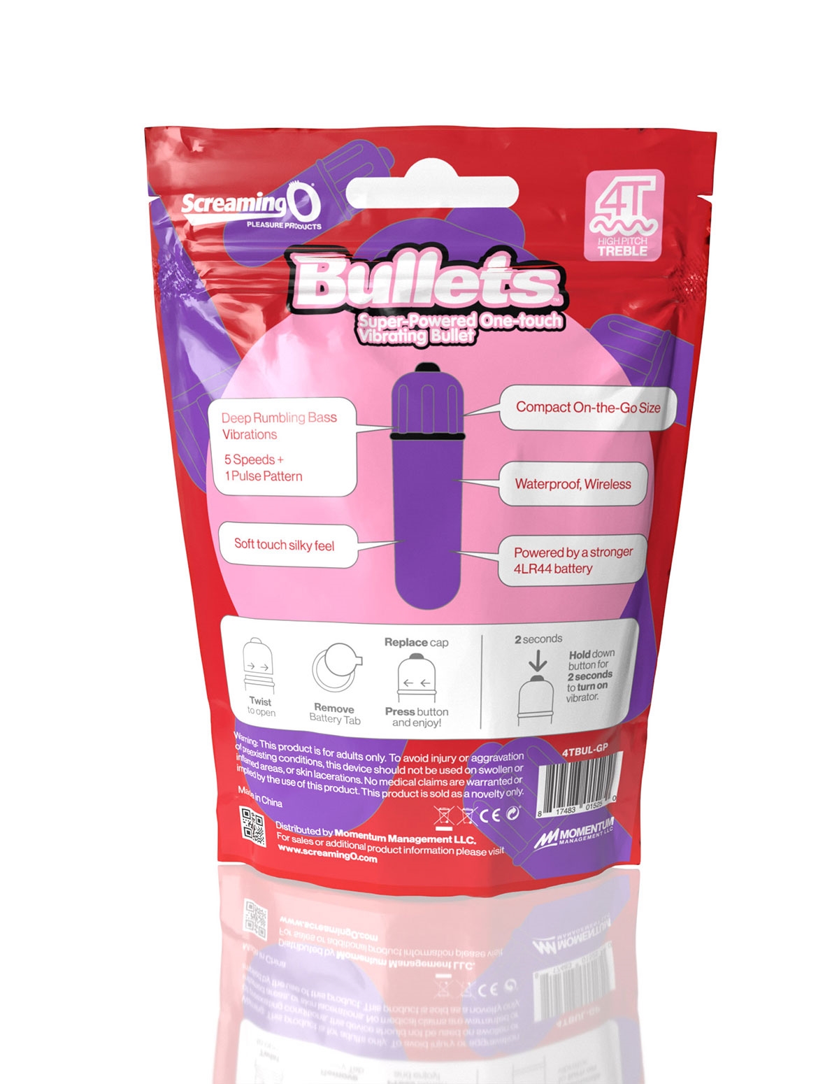 Screaming O Bullet - 4BBUL-GP-03115 | Lover's Lane Screaming O Bullet - 4BBUL-GP-03115 | Lover's Lane