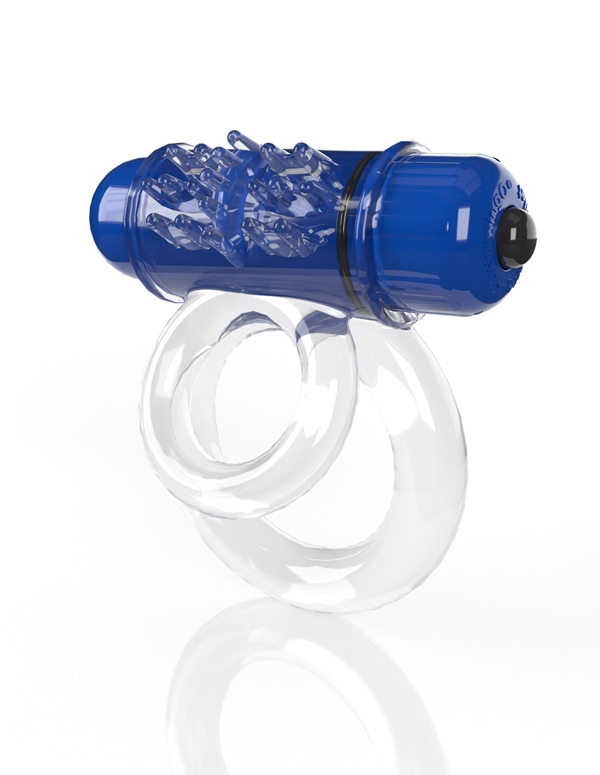 SCREAMING O DOUBLE O6 VIBRATING COCK RING ALT3 view Color: BBY