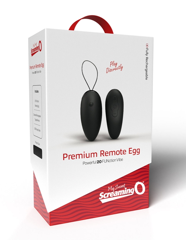 My Secret Screaming O Premium Remote Egg ALT2 view Color: BK