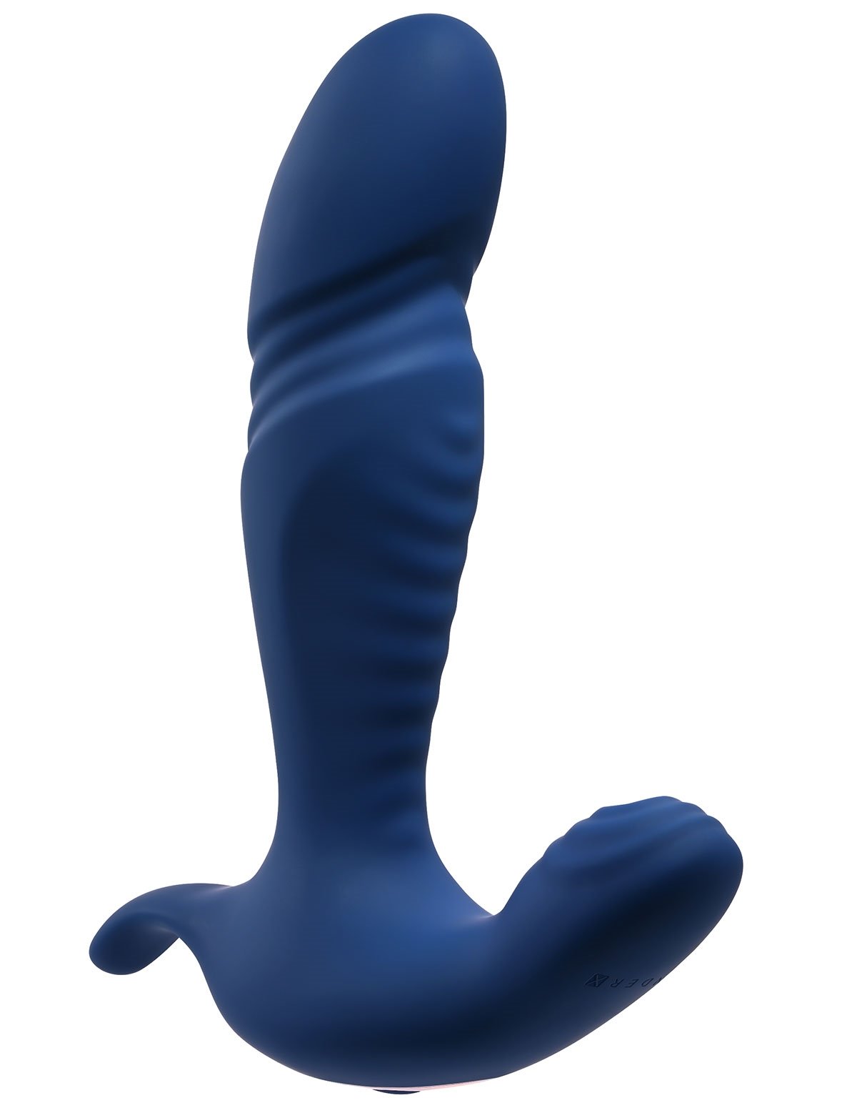 alternate image for Gender X True Blue Thrusting T-Shape Vibrator