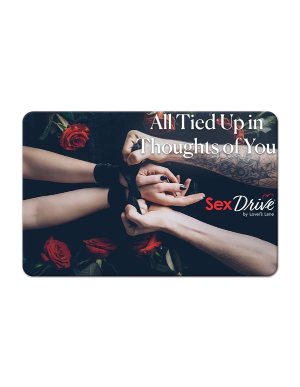 E-Gift Card  Tied Up Hands Rose