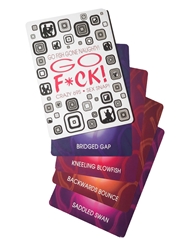 Alternate back view of GO FUCK! CARD GAME