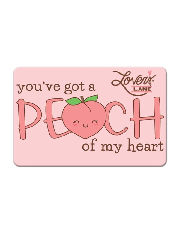 E-Gift Card - Peach Of My Heart