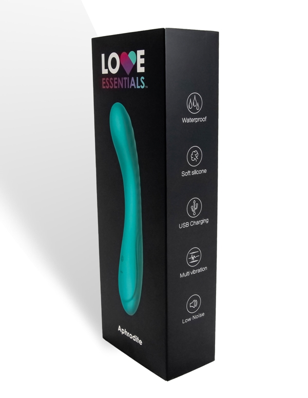 Love Essentials Aphrodite Silicone Vibrator ALT5 view Color: TL
