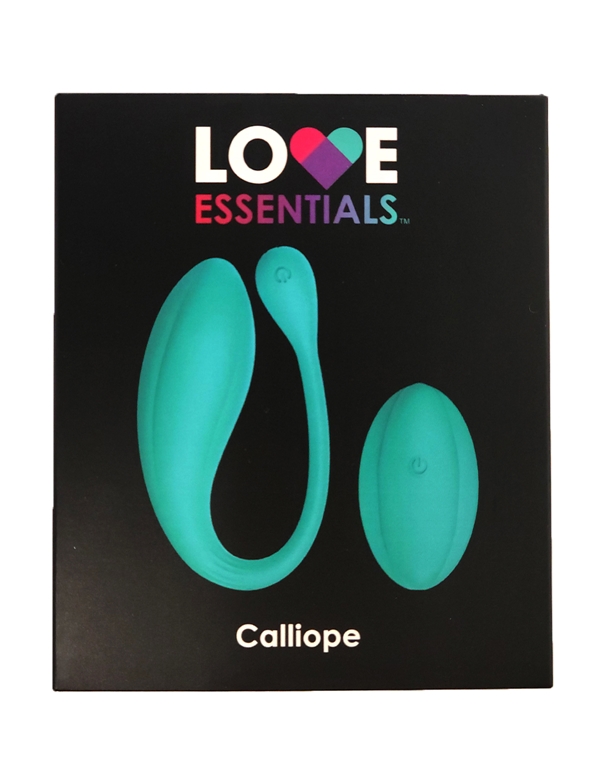 Love Essentials Calliope Silicone Vibrator With Remote ALT3 view Color: TL