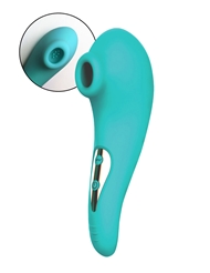 Front view of LOVE ESSENTIALS ATHENA SILICONE MASSAGER