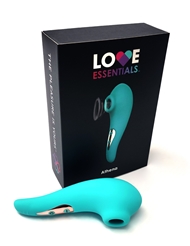 Alternate back view of LOVE ESSENTIALS ATHENA SILICONE MASSAGER