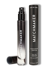 Alternate front view of MATCHMAKER BLACK DIAMOND PHEROMONE TRAVEL SIZE - ATTRACT HER