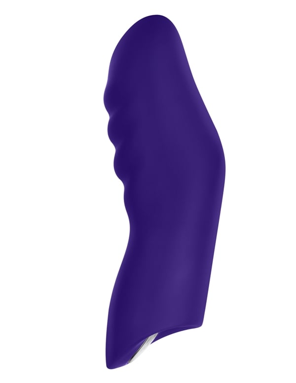 Femme Fun Dioni Finger Vibrator - Large ALT2 view Color: DRKPRP