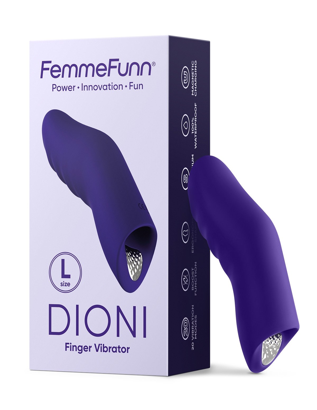 alternate image for Femme Fun Dioni Finger Vibrator - Large