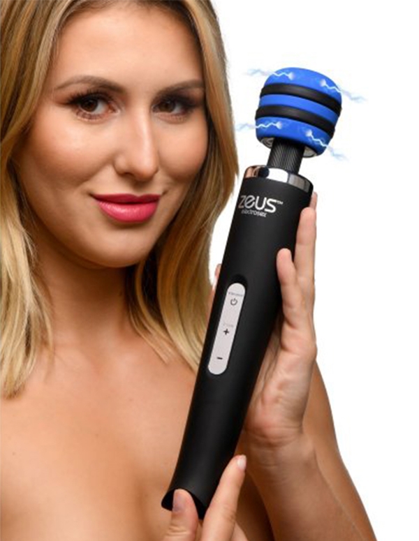 Zeus Blue-Arc E-Stim Vibe Wand ALT3 view Color: BB