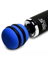 Alternate back view of ZEUS BLUE-ARC E-STIM VIBE WAND