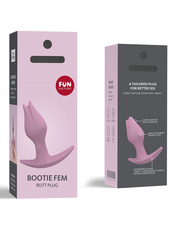 Fun Factory Bootie Fem Plug ALT1 view Color: RS