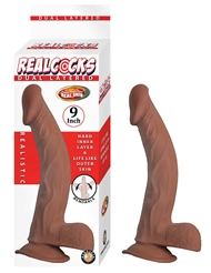 Alternate front view of REALCOCKS DUAL LAYERED 9 BENDABLE DONG
