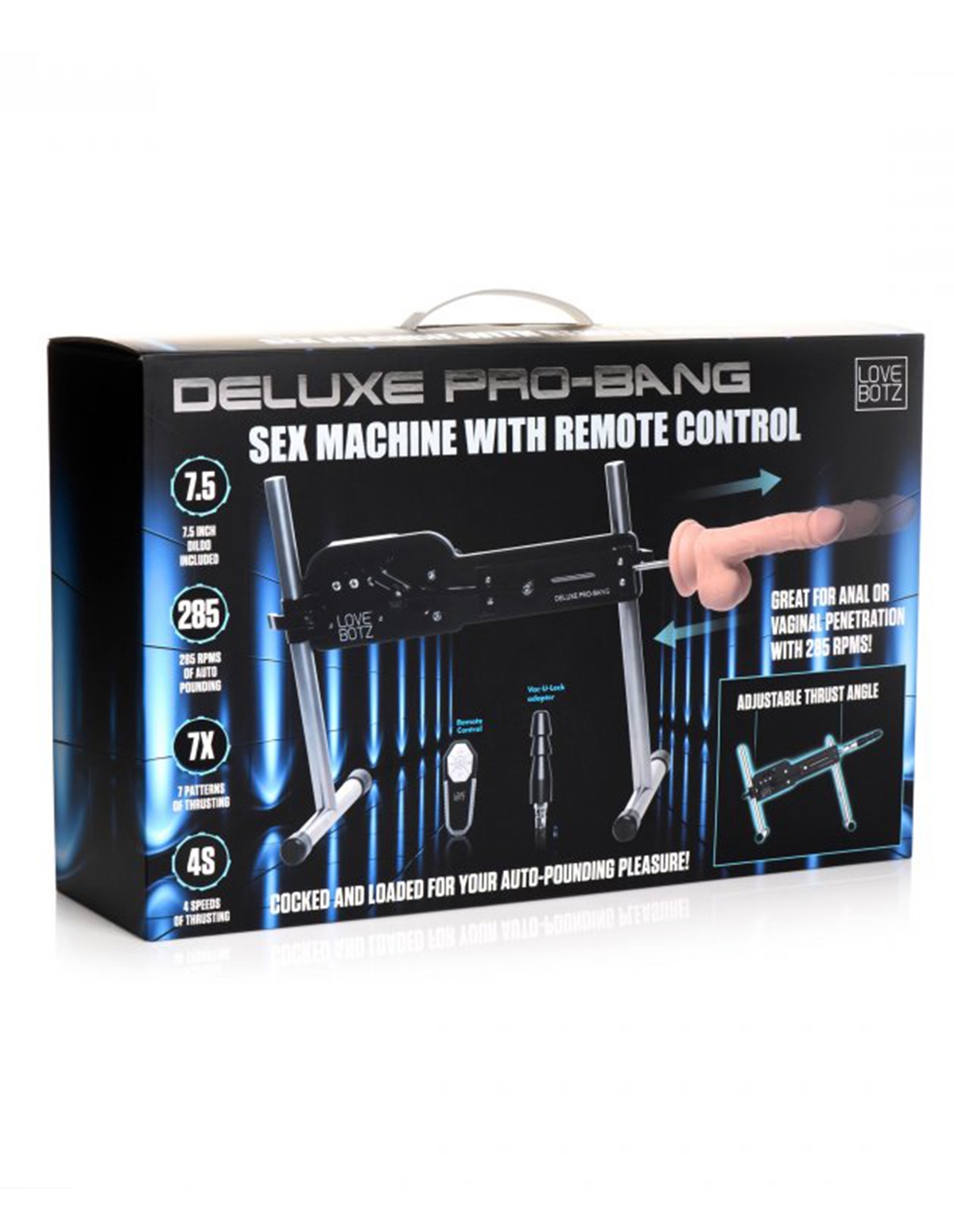 alternate image for Deluxe Pro-Bang Sex Machine With Remote Control