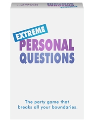 Alternate back view of EXTREME PERSONAL QUESTIONS GAME