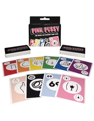 Alternate back view of PINK PUSSY CARD GAME