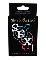 Additional  view of product GLOW IN THE DARK SEX! CARD GAME with color code NC