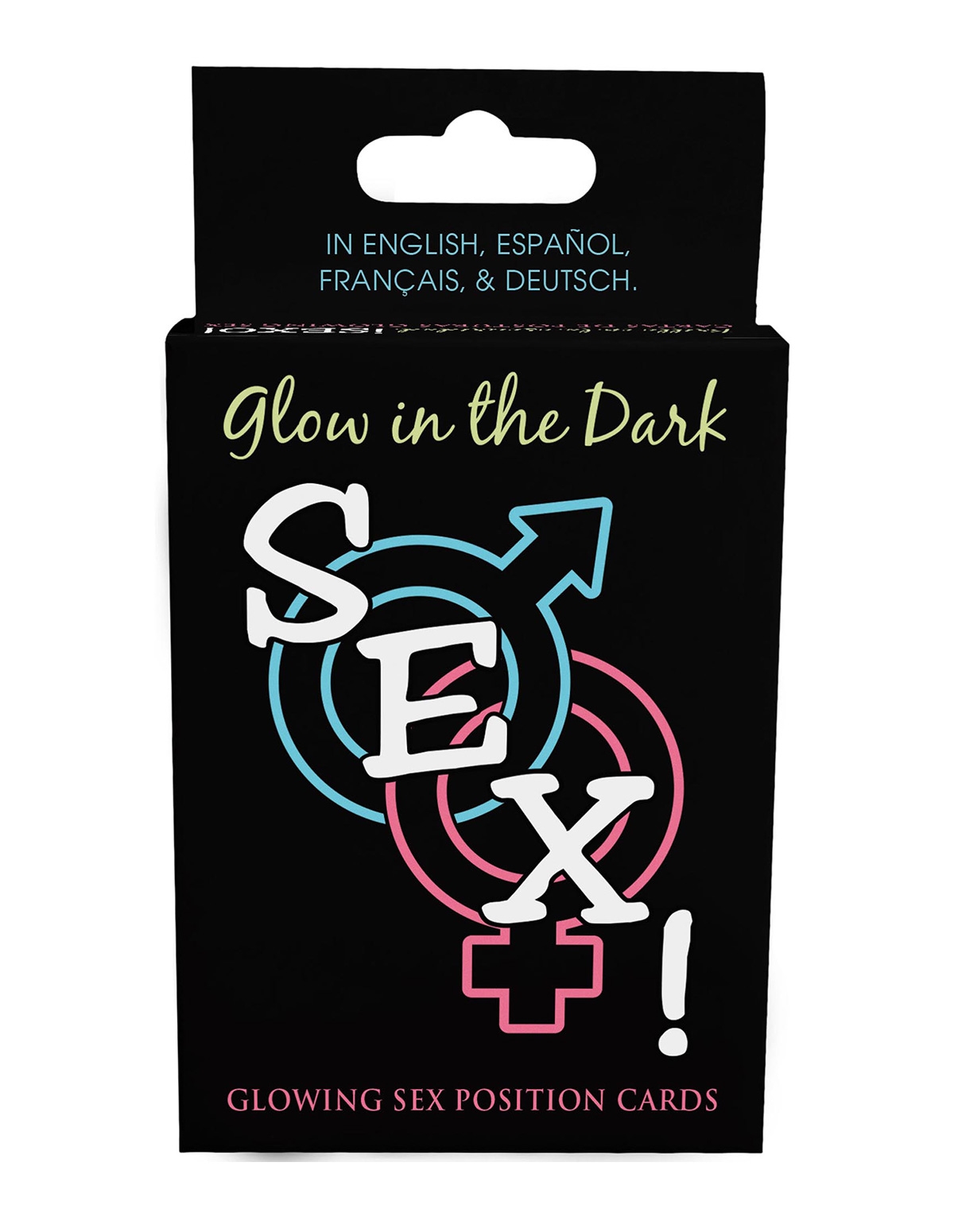 alternate image for GLOW IN THE DARK SEX! CARD GAME