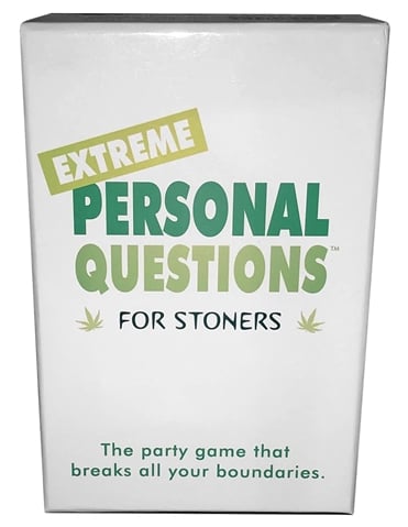 EXTREME PERSONAL QUESTIONS FOR STONERS - BG.A27-03049