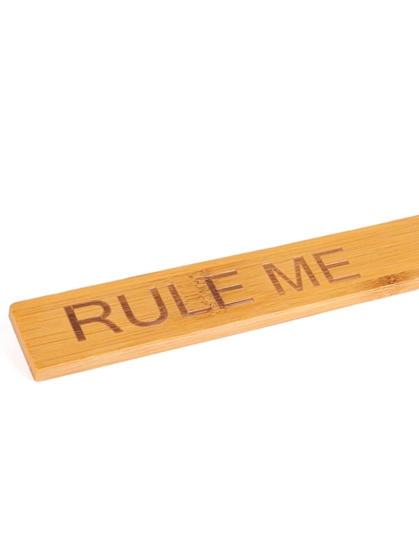 Rule Me Bamboo Paddle ALT1 view Color: NC