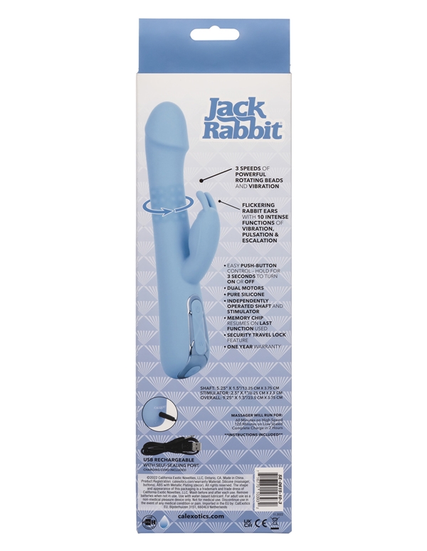 masturbarse antes de entrenar es malo Party Up Eric Rabbit Vibrator With Rotating Bead Shaft. 319796 main image 0