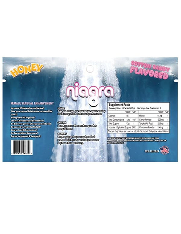 Niagra Female Enhancement - Cotton Candy Honey ALT1 view Color: NC