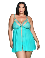 Additional  view of product RILEY PLUS SIZE BABYDOLL with color code TL