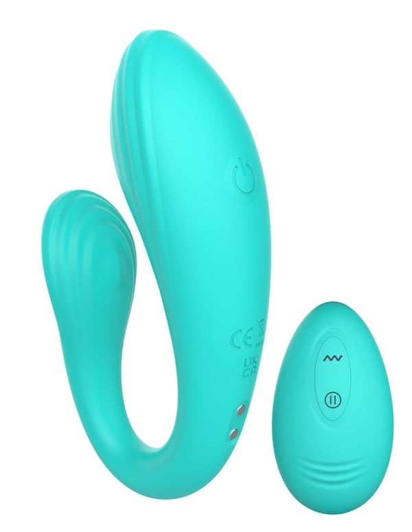 Love Essentials Hera Silicone Couples Toy With Remote default view Color: TL