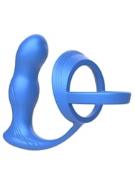Front view of LOVE ESSENTIALS OH BOY PROSTATE MASSAGER APP CONTROLLED WITH C-RING